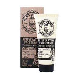 Rejuvenating face cream for men, 75ml. Contains natural ingredients like aloe vera and vitamin E to nourish and revitalize skin.