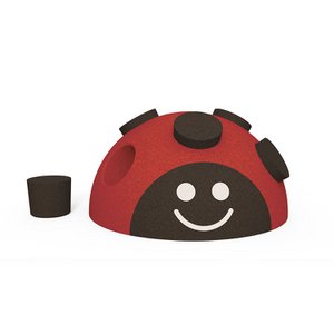 Ladybug - Built-in toy - Wooden toy