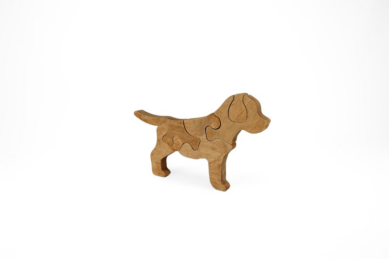 Rompecabezas de madera Cachorro