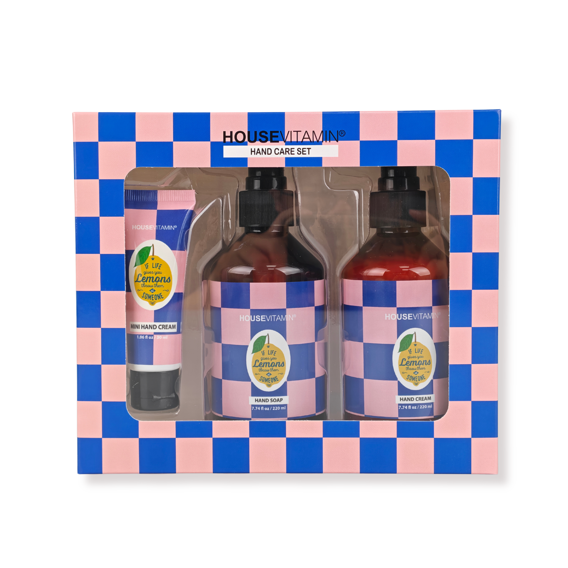 Natuurlijke Handverzorgingsset met Citroen, Bergamot & Basilicum