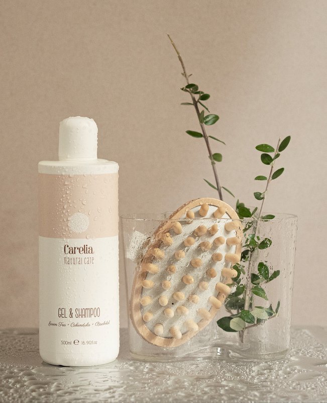 GEL & SHAMPOO Grøn te+Calendula+Bisabolol