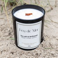Fullsize 220g geurkaars - zeezout & drijfhout