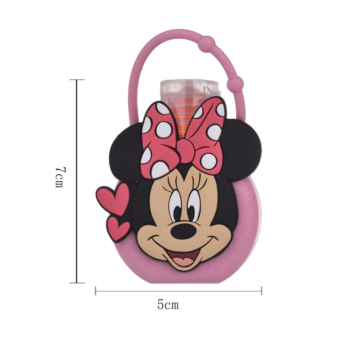 Gel Nettoyant pour les Mains Mickey & Minnie avec Étui en Silicone – 35 ml