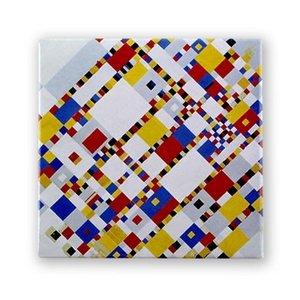 Fridge Magnet, Victory Boogie Woogie, Mondrian