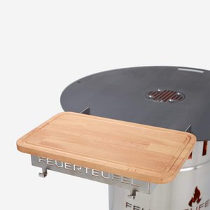 FEUERTEUFEL® aanbouwtafel met vuurplaat
