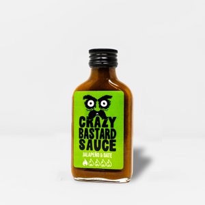 Crazy Bastard Hete Saus - Jalapeño & Dadel 100ml