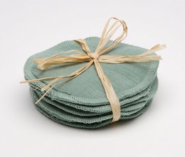 Muslin make-up removal pads (set of 10)