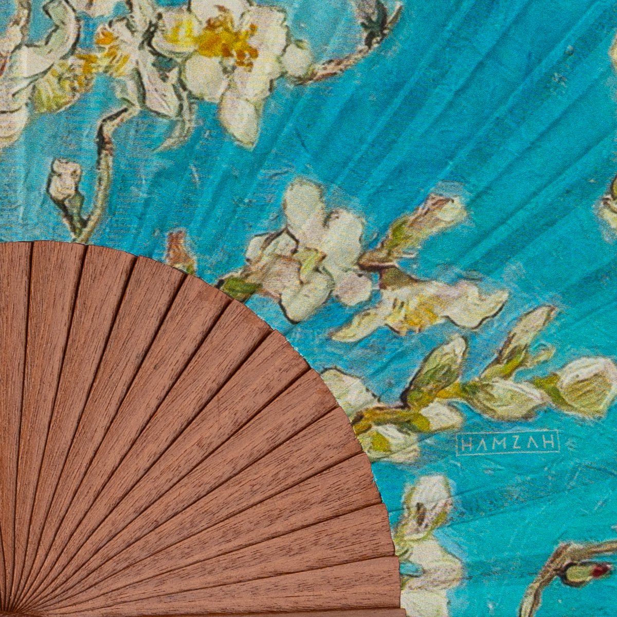 Van Gogh Print Hand Fan Delphine