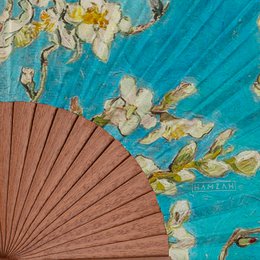 Van Gogh Print Hand Fan Delphine