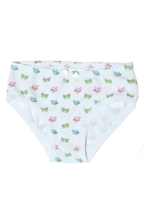 Mädchen-Slip mit Schmetterlings-Print