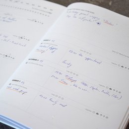 Cuaderno de papelería planificador semanal