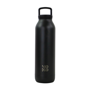 GESOLEERDE FLES VAN 500 ML MET ZWARTE INFUSER