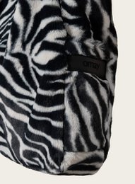 Omay Classic Bag Zebra White