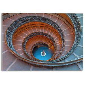 Plexiglasschilderij Wenteltrap 50x70