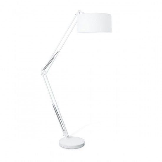 Furny vloerlamp classic deco wit