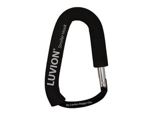 Kinderwagenhaken schwarz