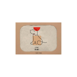 Damepunge / Pung / Kortholder model "LOVE BARKS"
