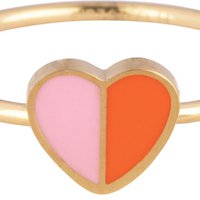 KR101 Hartje Goud staal Kinderring