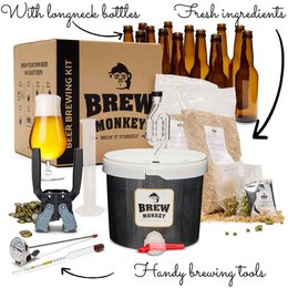 Brew Monkey Beer Brewing Kit - Luxe Tripel