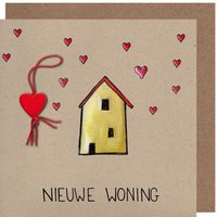 Wenskaart kraft nieuwe woning