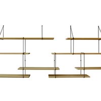 LINK Regalsystem DUO oak / black