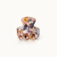 Haarclip klein amber