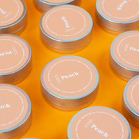 Mini-Soja-Duftkerzen, Pfirsich