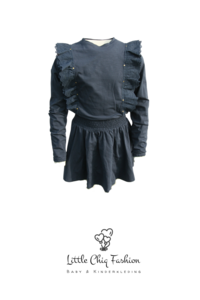 Funkle Girls Jurk donkerblauw