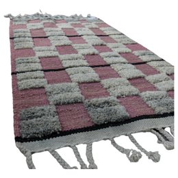 Alfombra Kilim de halcón nómada IKAT