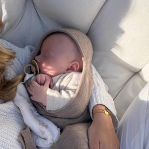 Pointelle Snuggle Coco Camel