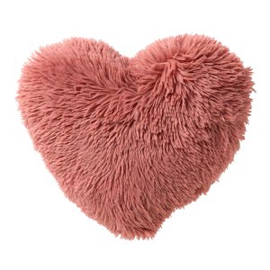 HART XL - Cushion 55x60 cm - Heart-shaped - Mauveglow - Pink