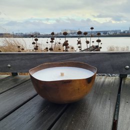 MISKA ORGANICZNA STARA OŁOWIANA ZEWNĘTRZNA