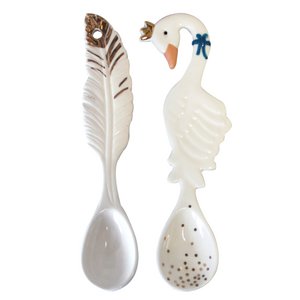 SECRET GARDEN SWAN SPOON SET