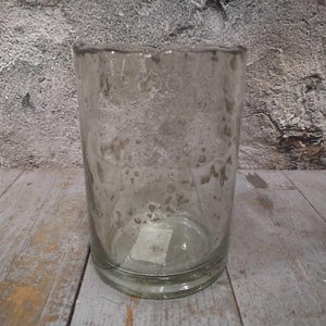 Lara cil.rusa vase stones big clear 10x16cm (75137)