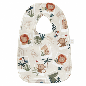 Bambus doppelseitig Bib - Photosafari