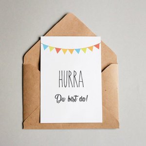 Hooray you're there!