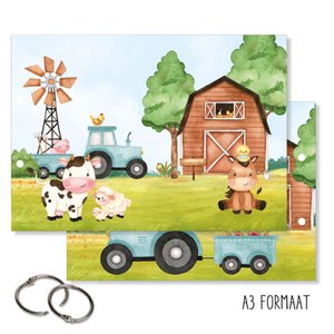 XXL Aufbewahrungspaket | Zeichnungen und Kunsthandwerk | Bauernhof | A3-Format