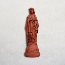Statuette Mary with flowers