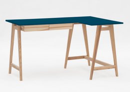 LUKA L-Shaped Desk Left/Right Handed 135x85cm