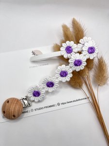 Zitzenschnur Gänseblümchenlila