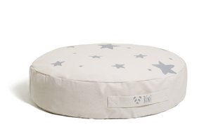 BiNi Poef Grijze Sterren