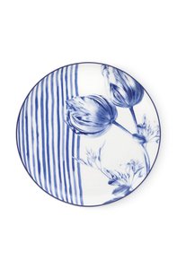 Dinnerbrett Tulpe - Streifen - Porzellan - 26 cm