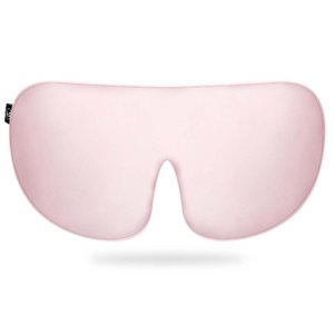 Kostbaar roze zijden slaapmasker