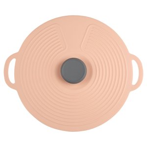 Universeller Silikondeckel für Geschirr, Töpfe und Pfannen - 28 cm Ø