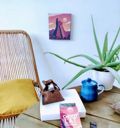 Confezione regalo lavagna riutilizzabile © Collezione Voyage