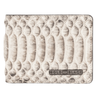 Portemonnee GM python leer Naturel