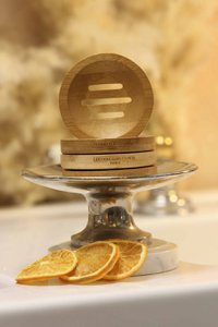 Ronde bamboe zeepschaal Les Douceurs d'Anita