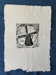 Impressions d'art sur papier fait main (A4)