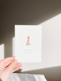 Gelukkige verjaardag briefkaart