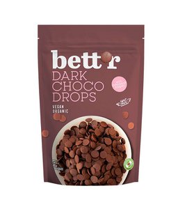 Dark choco drops, Bett'r 200g